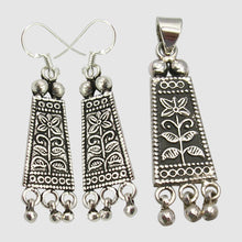 Whispers of the Earth – Handcrafted Tribal Silver Set