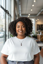 Ember Soul – Sterling Silver and Garnet Set