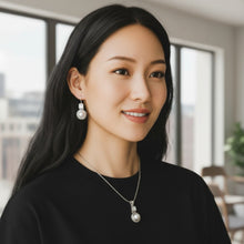 Eternal Glow – Sterling Silver and Mother of Pearl Set