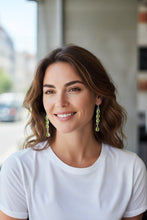 Verdant Spirit – Sterling Silver and Peridot Drop Earrings