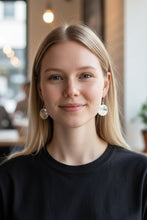 Eclipse Path – Sterling Silver Earrings