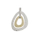 Silver with a tinge of Gold