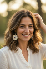 Radiant Soul – Sterling Silver Amethyst Earrings