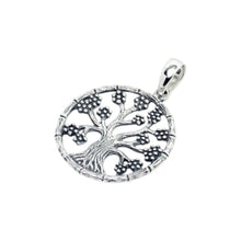 Roots of Light – Sterling Silver Tree of Life Pendant