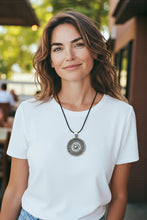 Circle of Stillness – Sterling Silver Mandala Pendant